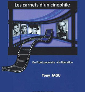 livre de Tony JAGU Les carnets d'un cinéphile