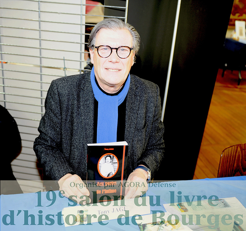 Tony Jagu au salon du livre de Bourges